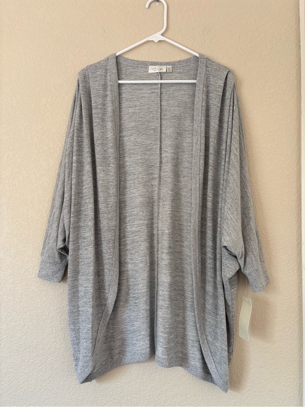 RD Style Tavo Cocoon Cardigan gray size L - brand new with tag